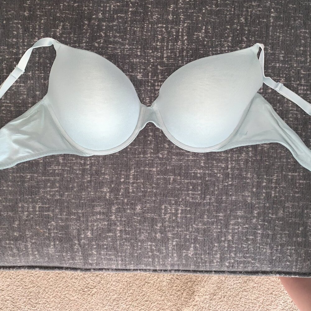 Victoria’s Secret PINK Light Blue Push-Up Bra Size 38C